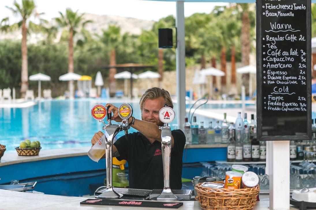 Langley Resort Almirida Bay Bagian luar foto