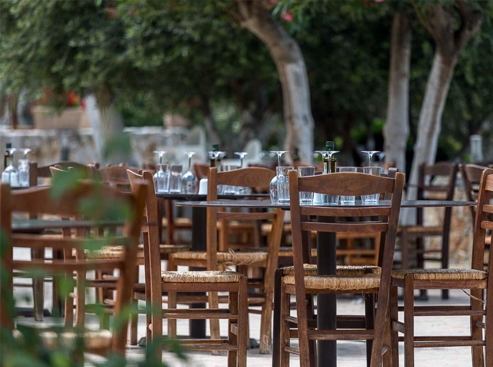 Langley Resort Almirida Bay Bagian luar foto
